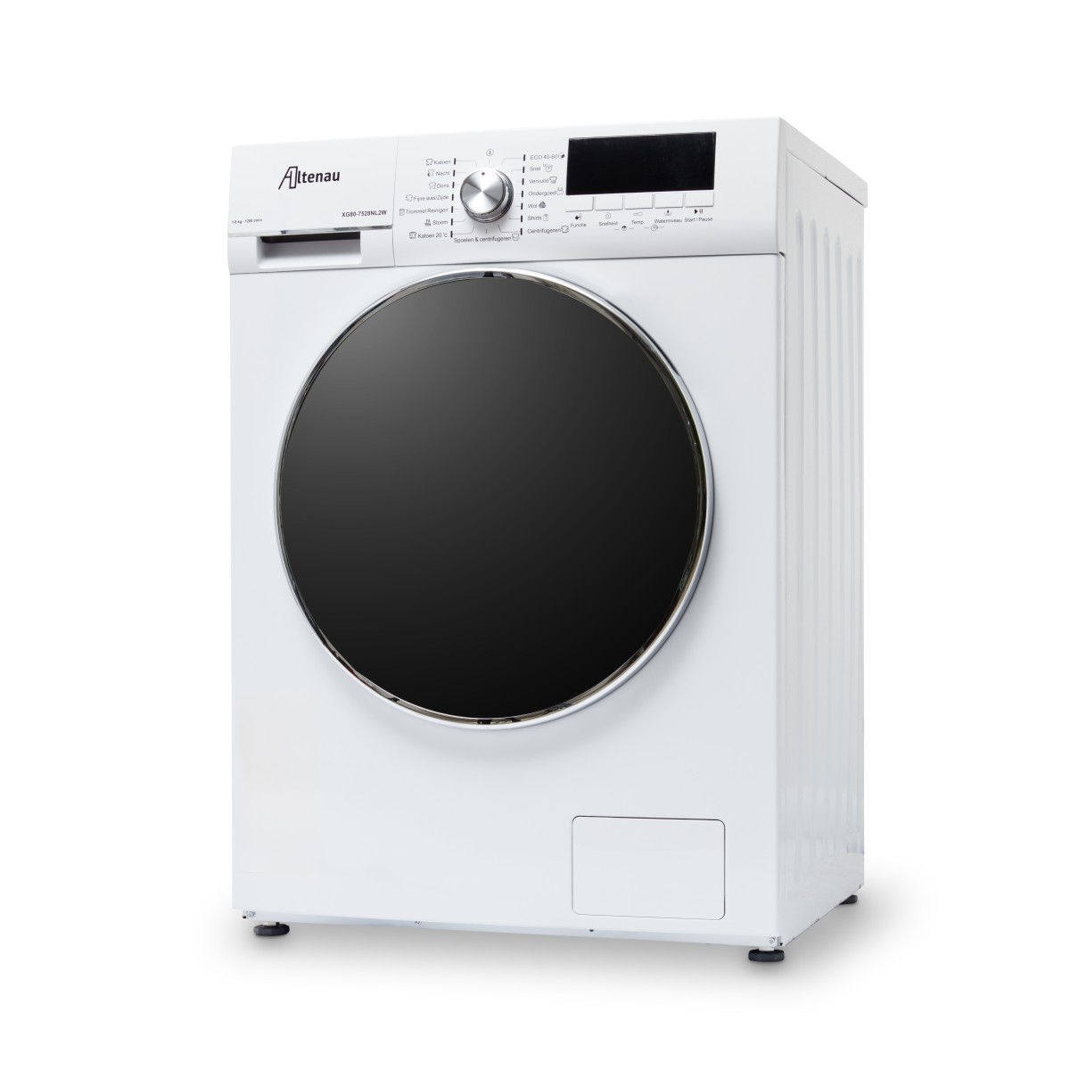 Altenau XG80-7528NL2W Washing Machine – 8 kg, 1200 RPM, White - Energy Efficient & Stylish