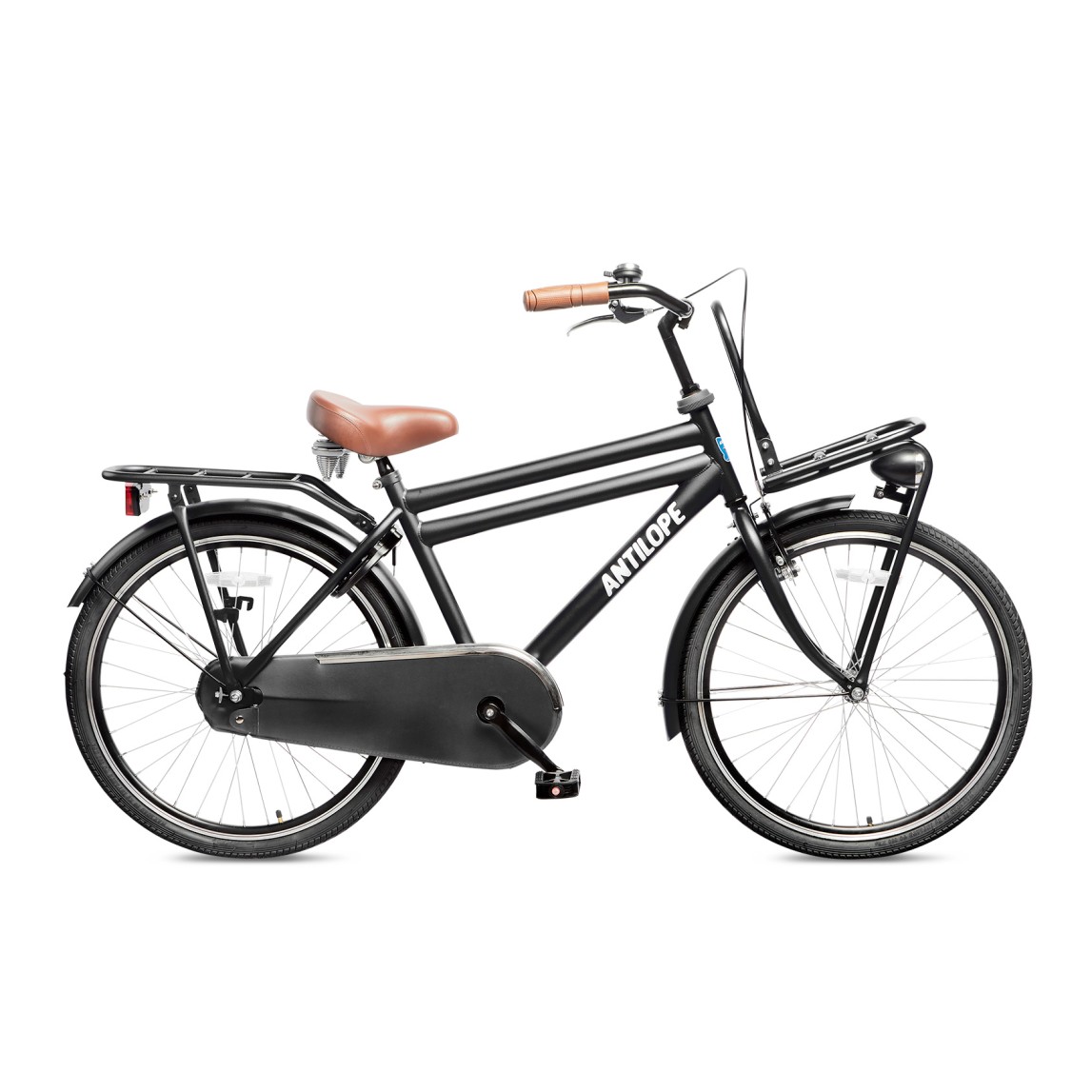 Antilope Transport Boys Bike 24 Inch Matte Black